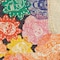 Homeroots 50" X 70" Black Green Red and Pink Kantha Cotton Patchwork Throw Blanket with Embroidery 357576 - alternate 3