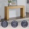 Alaterre Furniture Stockyard Solid Wood Console Table 56 in Modern Farmhouse Entryway Table AFTBL-020 - alternate 2