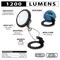 Performance Tool 1200LM Clamp Light, Rechargeable Li-Ion, Magnetic Base, Heavy Duty W2246 - alternate 3