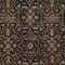 Homeroots 8' X 10' Black Brown And Red Floral Washable Indoor Outdoor Area Rug 604580 - alternate 4
