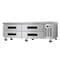 Koolmore 72 in. 4-Drawer Commercial Chef Base Freezer in Stainless-Steel KM-BF-724D - alternate 4