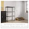 Iron Horse 2300 Riveted Steel Wire Deck Shelving 4-Shelf Unit, 18" D x 36" W x 60" H, Black 22129 - alternate 3