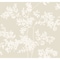 York Wallcoverings Lunaria Silhouette Light Taupe and White Wallpaper Sample BL1805SAM - alternate 1