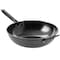 Gibson Home Debossed 13 Inch Heavy Gauge Carbon Steel Wok in Black 60765.01 - alternate 1