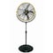 Edendirect 20 in. 3 Speeds High Velocity Pedestal Fan in Yellow with Powerful 1/5 Motor IR-FANPD20A - alternate 1