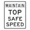 Sign Solutions Usa Traffic Sign, 30 in Width, Aluminum Sign, Vertical Rectangle DUS06DWT2430EM-4 - alternate 1