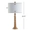 Jonathan Y Blanche 28.7" Resin LED Table Lamp, Antique Gold JYL3032A - alternate 3