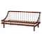 Baxton Studio Helio Mid-Century Modern Walnut Brown Finished Wood Twin Daybed 250-13550-ZORO - alternate 2