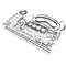 Motorcraft Long Block Installation Gasket Set,  GSKI11 - alternate 2