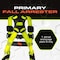Fall Safe Safety Harness, Aluminum, 2XL, Black/Green FS242IB-2XL - alternate 3