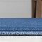 Jonathan Y Sloane Classic 2-Stripe Border Non-Slip Machine-Washable Blue/Navy 8 ft. x 10 ft. Area Rug WSH125E-8 - alternate 2