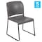 Flash Furniture Gray Plastic Stack Chair, PK5 5-RUT-238A-GY-GG - alternate 2