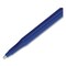 Paper Mate Eraser Mate Ballpoint Pen, Stick, Medium 1 mm, Blue Ink, Blue Barrel, 5PK 31535 - alternate 2