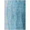 Homeroots 10' X 14' Teal Blue Aqua And Blue Ombre Washable Indoor Outdoor Area Rug 581833 - alternate 3