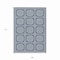 Homeroots 9' X 12' Navy Blue And Ivory Geometric Washable Indoor Outdoor Area Rug 610839 - alternate 4