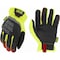 Mechanix Wear Hi-Viz FastFit(R) D4-360 Hi-Vis Cut Resistant Gloves, Synthetic Leather Palm, 12 SFF-X91-012 - alternate 1