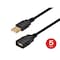Monoprice USB Type-A to USB Type-A Female 2.0 Extension Cable - 28/24AWG Gold Pl 39926 - alternate 1