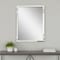 Homeroots 50" White Solid Wood Framed Accent Mirror 632819 - alternate 3