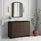 James Martin Vanities Gracyn 48" Single Vanity, Sable, w/ 3 CM Phantome Eclos Widespread Top D125-V48-SBL-WPHT - alternate 3