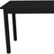 Homeroots 48" Black Solid Wood Dining Table 548856 - alternate 2