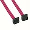 Sanoxy 1m 7-pin 90-Degree Serial ATA Device Cable Translucent Red SNX-CBL-LDR-SA106-C101 - alternate 1