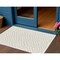 Homeroots 3' X 5' Ivory And White Geometric Indoor Outdoor Area Rug 556268 - alternate 5