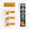 Adhesive Guru AG510 Fire Retardant Sealant, Intumescent Acrylic Caulk, 4-Hour Rated, 10.5 fl oz adgr_FrRe_Seal_AG510_1pk - alternate 2