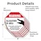 Signmission Warning Alligators in Area Do Not S, 4 inch X 4 inch, Vinyl Decal, 5PK OC-D-5PACK-4-339 - alternate 3