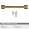 Amerock Ville 5-1/16 inch (128mm) Center-to-Center Champagne Bronze Cabinet Pull, 25PK 25VMP36776CZ - alternate 3