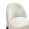 Manhattan Comfort Oslo Chenille Wood Side Chair in Cream - Set of 2 DC1542-2 - alternate 2