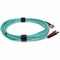 Add-On This Is A 1M St (Male) To St (Male) Aqua Duplex Riser-Rated Fiber ADD-ST-ST-1M5OM4 - alternate 3