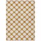 Homeroots 10' X 14' Orange And Ivory Polka Dot Washable Indoor Outdoor Area Rug 595264 - alternate 3
