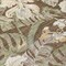 Homeroots 3' X 5' Brown Beige And Olive Green Botanical Leaves Washable Indoor Outdoor Area Rug 618394 - alternate 3
