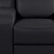 Homeroots 41" Black Italian Leather Wall Hugger Recliner With USB 634537 - alternate 2