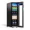 Tcl 1.24 Cu. Ft. 33-Can Beverage Cooler, Digital Controls, LED Light, Glass Door, Stainless Steel TRV033FAS - alternate 4