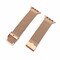 Elegani Mesh Stainless Steel Replacement Band Compatible with Apple Watch 46mm, Rose Gold SBMSD-RGD-46mm - alternate 1