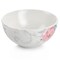 Martha Stewart 6 Inch Fine Ceramic 6 Piece Floral Decorated Cereal Bowl Set in White and Pink 129540.01 - alternate 3