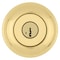 Kwikset Signature Series Keyed Entry Knob, Metal, Polished Brass 740J3SMTCP - alternate 2