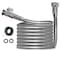 Morvat 1/2" x 10FT Premium Silver Stainless Steel Garden Hose with on/off Valve MOR-SS-HOSE-10-A - alternate 1