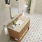 James Martin Vanities Malibu 48" Single Vanity, Amber Birch, w/ 3 CM Tajnar Eclos Top 505-V48-AMB-3TJR - alternate 5
