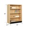 Diversified Spaces Bookcases, Oak, 36Wx22Dx48H OS-1503K - alternate 2