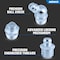 Neiko Grease Fitting Assortment, 110 Piece, Metric, Straight & Angled Zerk Grease Fittings Kit 50466A - alternate 2