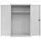 Sandusky Lee Heavy Duty Welded Steel Wardrobe Cabinet, 46x24x72, Dove Gray EAWR462472-05 - alternate 1