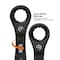 Klein Tools Ratcheting Wrench Set, 90-Tooth, SAE, 8PC 69408G - alternate 3