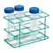 United Scientific Coated Wire Rack, 50 mL Centrifuge Tubes, 8 Place, Teal CWRCT04 - alternate 2