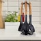 Megachef Black Nylon Cooking Utensils with Wood Design, Set of 7 MGNP-711 - alternate 3