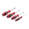 Tekton Phillips Screwdriver Set, 4 IN Shanks, 4-Piece, #0-#3 DWP90002 - alternate 2
