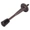 Prosource Heavy-Duty Rigid Door Stop, 15/16 in Dia Base, 3-1/8 in Projection, Die-Cast Zinc & Plastic H20-Z029C-VB-PS - alternate 2