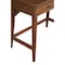 Homeroots 36" Brown Solid Manufactured Wood Writing Desk with Two Drawers 524094 - alternate 3