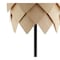Jonathan Y Simon 63" Pinecone Wood/Metal LED Floor Lamp, Natural/Black JYL6124A - alternate 2